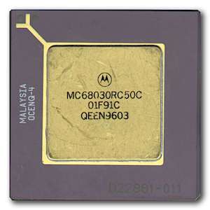 Motorola 68030 processor