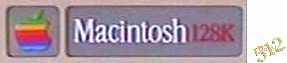 Macintosh 128K logo