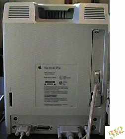 Back of the Mac Plus
