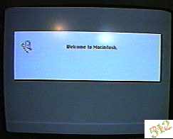 Welcome to Macintosh screen