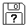 Blinking question mark icon